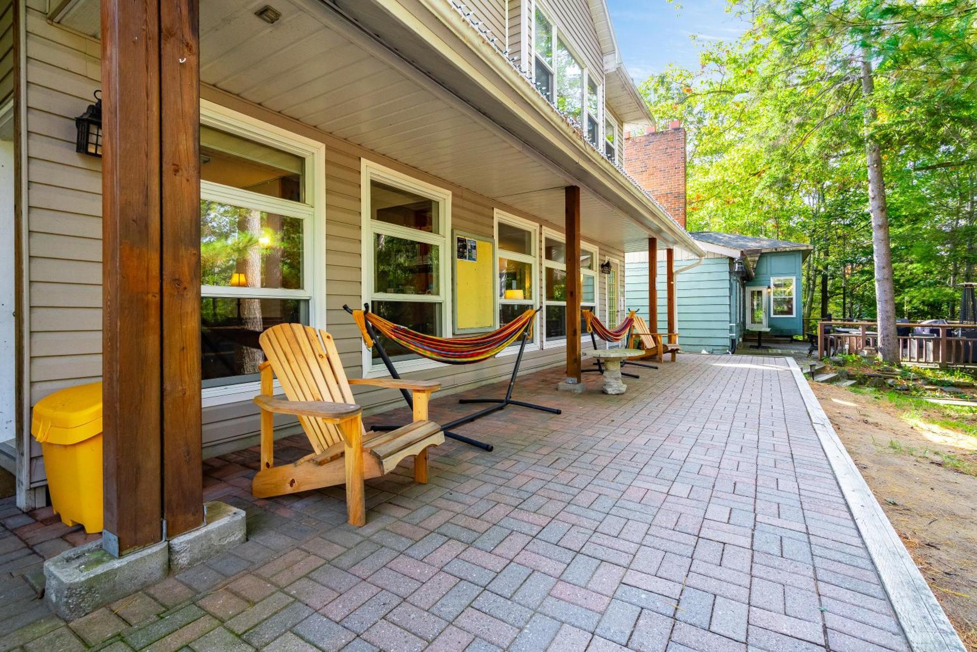 Muskoka Waterfront Retreat Dwight Exterior foto