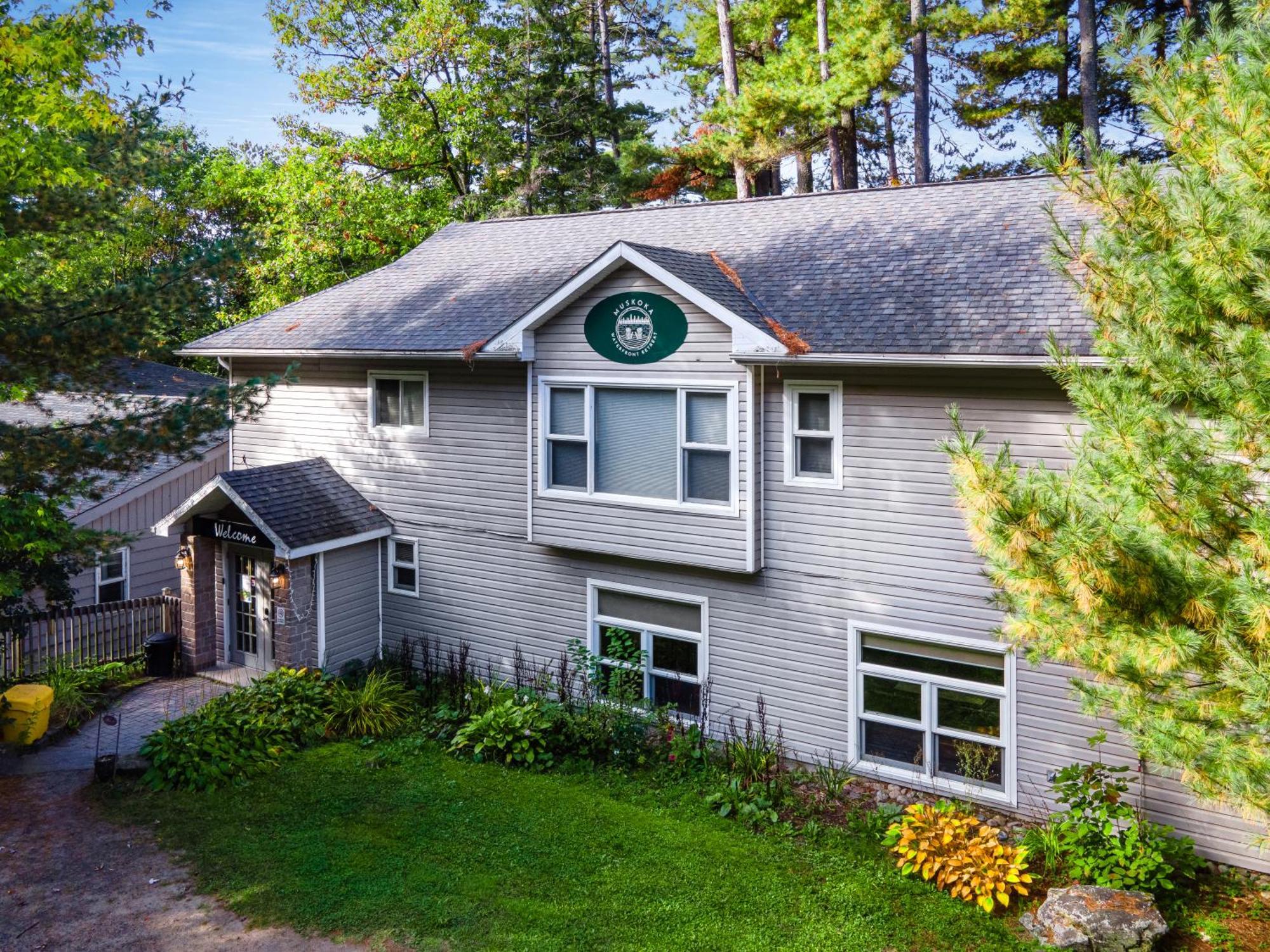 Muskoka Waterfront Retreat Dwight Exterior foto