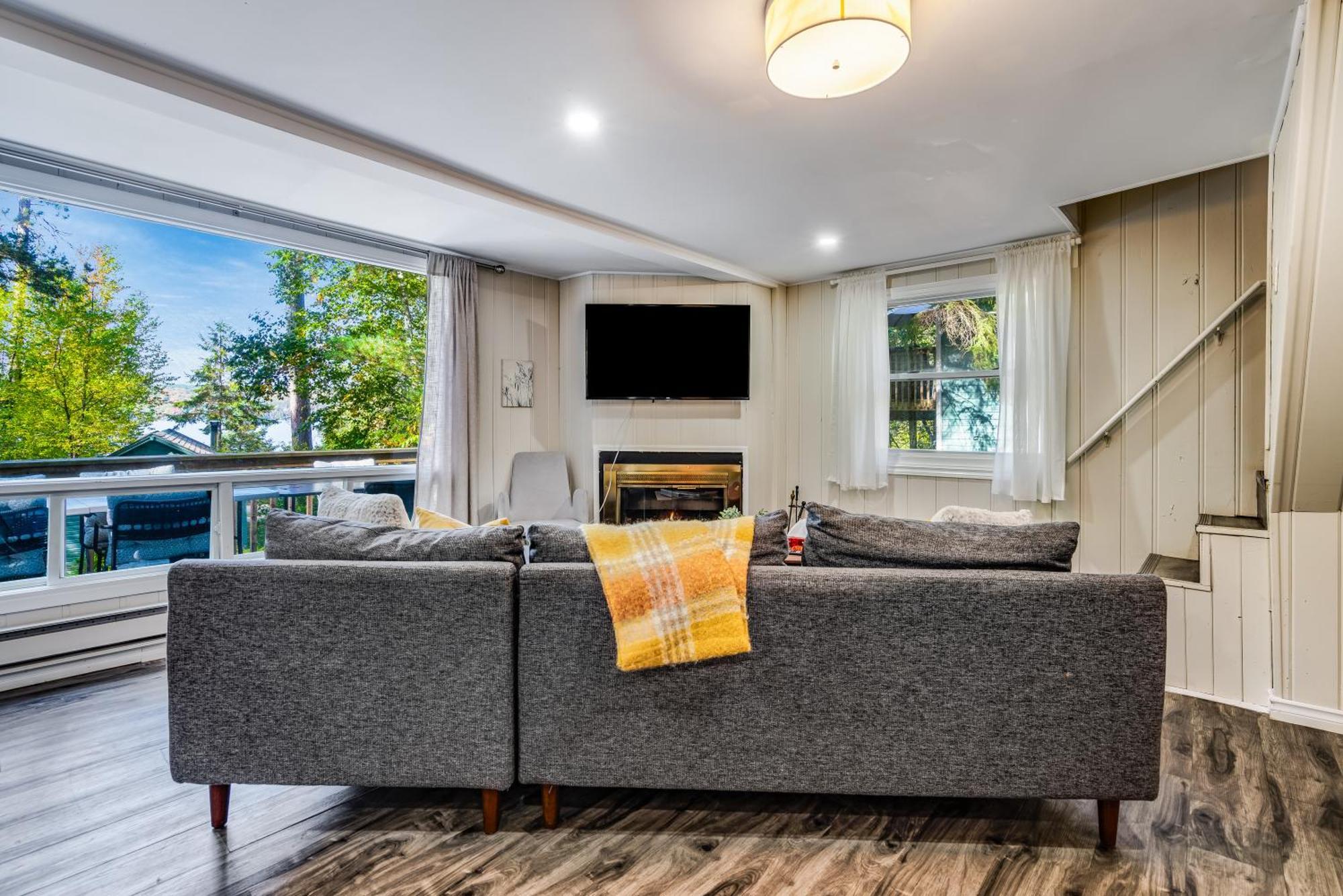 Muskoka Waterfront Retreat Dwight Exterior foto