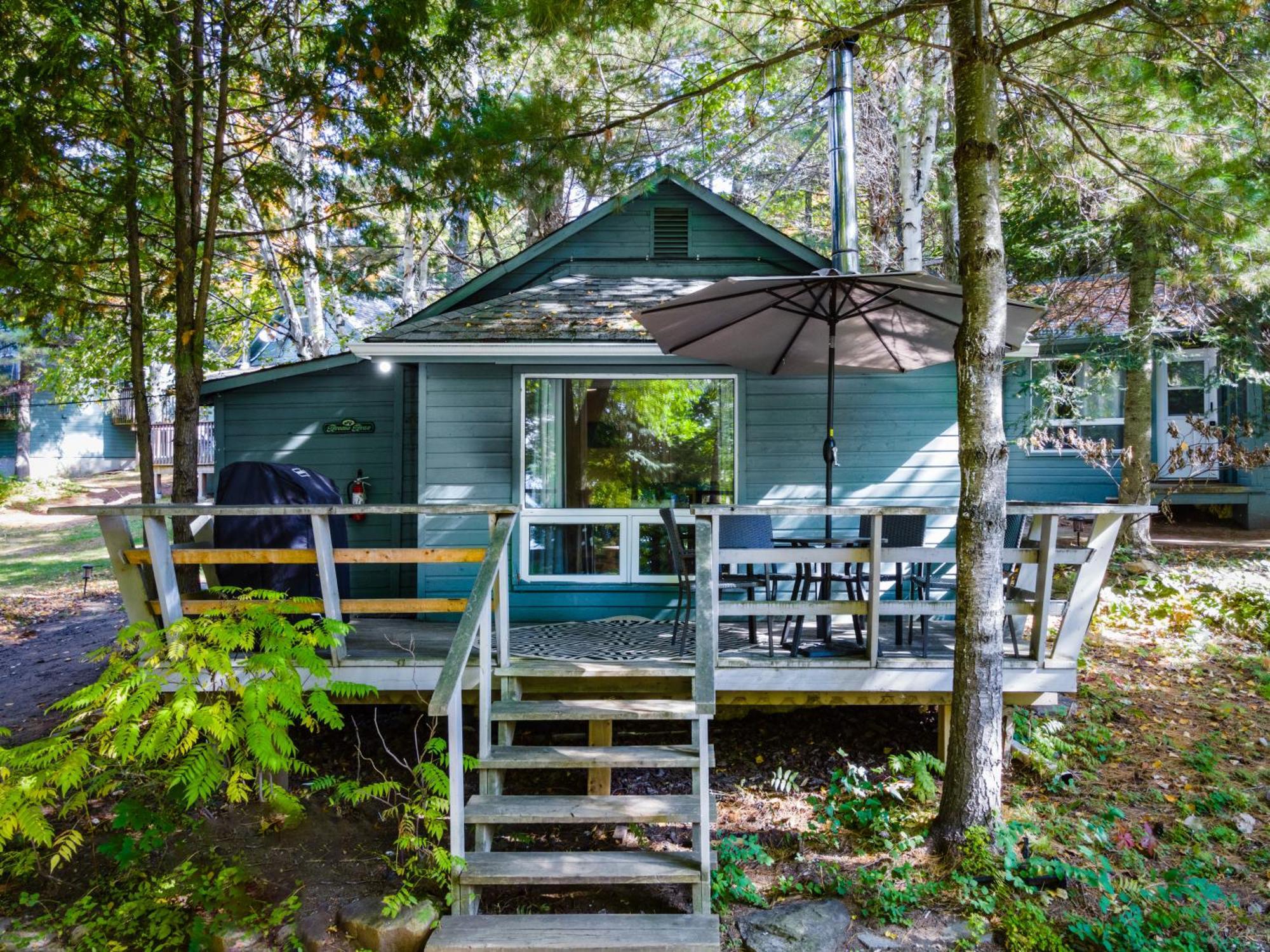 Muskoka Waterfront Retreat Dwight Exterior foto